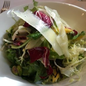 Gluten-free salad from Gotham Bar and Grill
